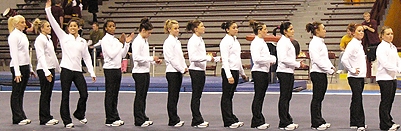 2008 Gopher Women's Gymnastics Team