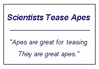 Science Daily - Great Apes