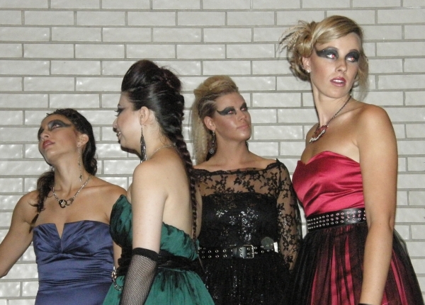 Full Fashion Panic models at MCAD, September 29, 2012