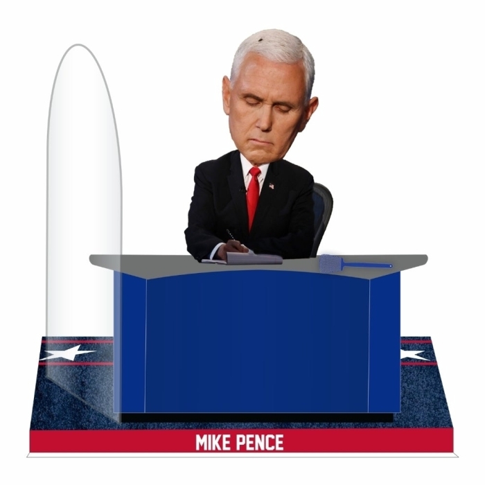 Mike Pence and Fly bobblehead