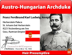 Archduke Franz Ferdinand identified