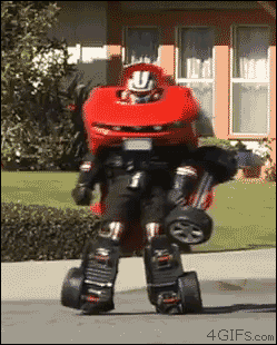 Transformer car costume