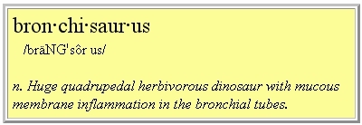 bronchisaurus
