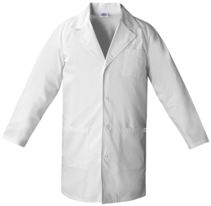 the white lab coat