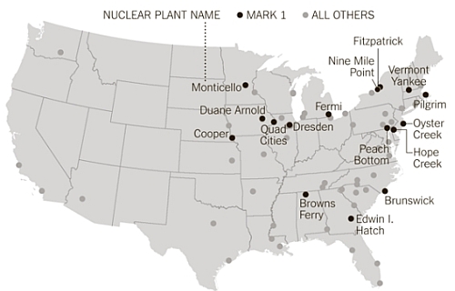 U.S. Mark 1 reactors