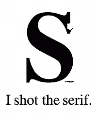 shot the Serif