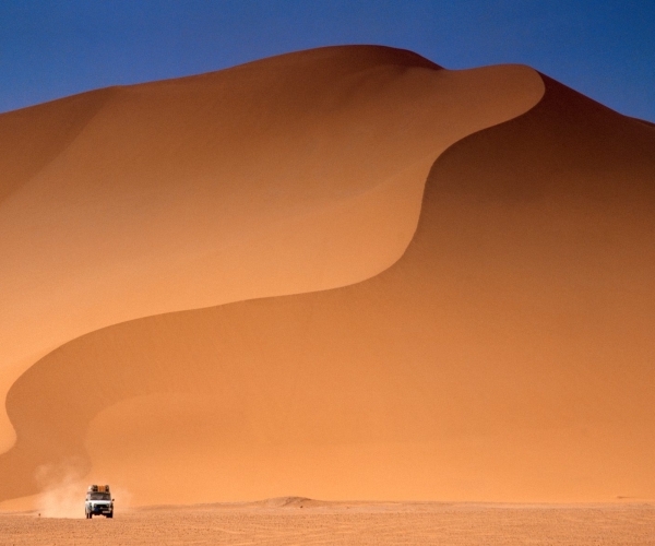 fewer tourists in the Sahara