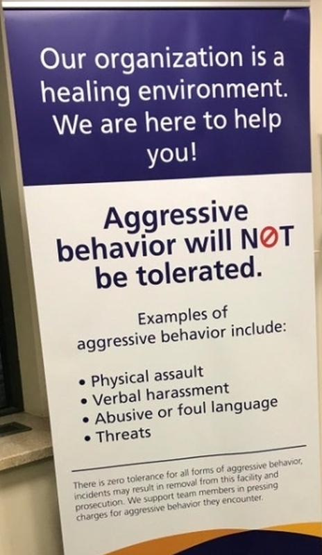 sign of abuse