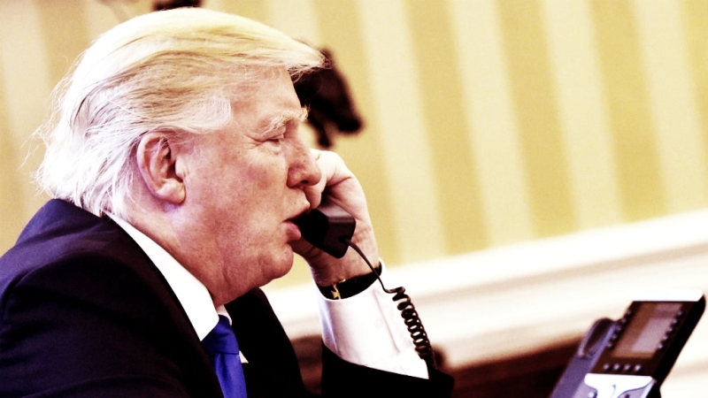 President Trump called Ukraine President Zelensky on July 25, 2019.
