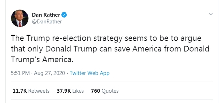 Trump re-election strategy