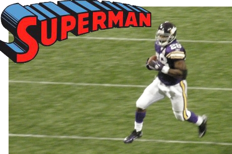 Adrian Peterson... Superman
