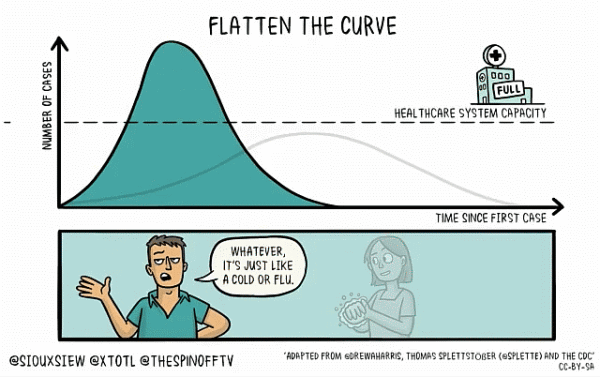 Covid-19 flatten the curve