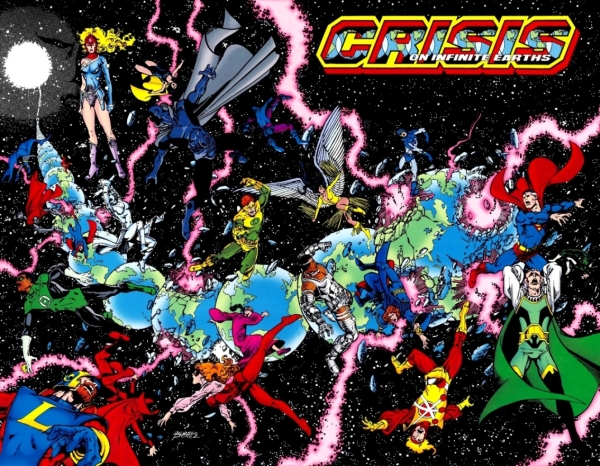 Crisis on Infinite Earths issue 1 cover