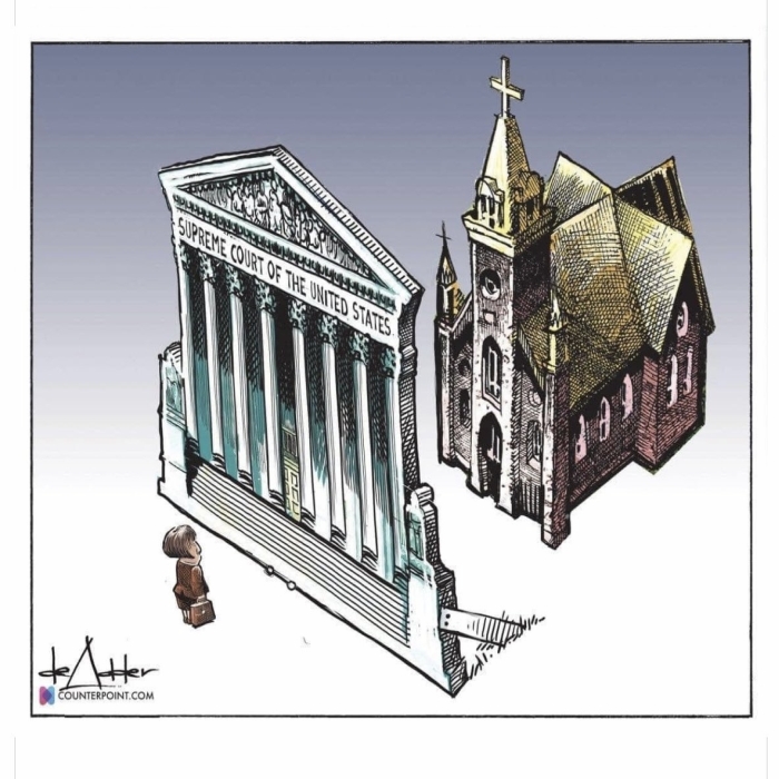 Michael de Adder editorial cartoon, June 27, 2022