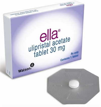 emergency contraception - ella (ulipristal acetate 30mg)