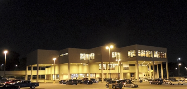Southdale Hennepin Library 2017 night