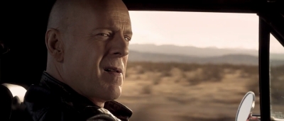 Bruce Willis gives a look