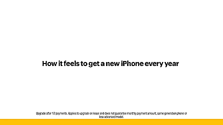 How it feels to get a new iPhone every year