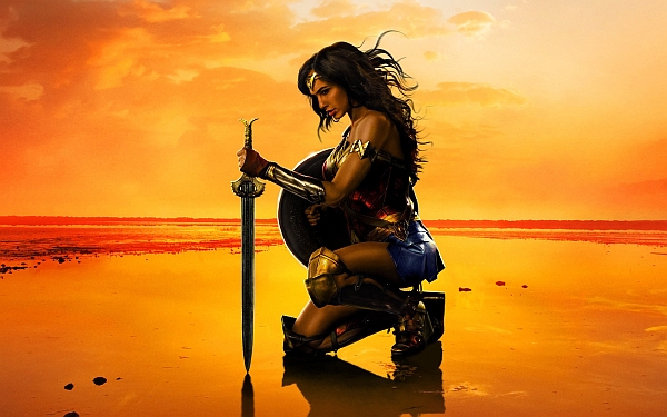 Wonder Woman sunset - click for larger